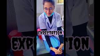 expectation v/s reality during clinical duties 😂😂#nursingschool #nursing #nursingmotivation #nurse