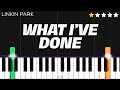 Linkin Park What I Ve Done EASY Piano Tutorial mp3