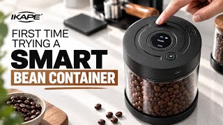 My First SMART Coffee Bean Container! Is It Actually Worth It