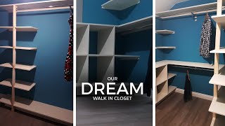 How I Built a Walk-In Wardrobe with Just 3 Basic Tools!