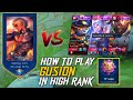 THIS IS HOW YOU USE GUSION IN HIGH POINTS TIER! Solo Rank Gusion Gameplay | Astre | MLBB