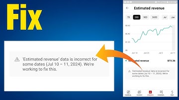 Estimated revenue data is incorrect forsome dates (Jul 10 - 11, 2024). We
