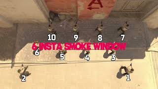 Insta smokes in Cs2 MIRAGE
