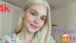 4K Shein Try -On Haul Lingerie 2025 Micro Bikini See Throughtransparent Lingerie 4K