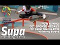 How Bunga Wins Bronze Medals - ASIAN GAMES 2018 - Women Park & Street