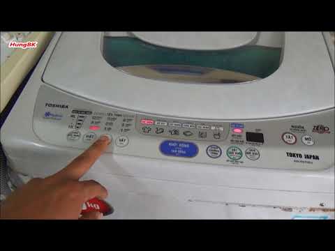 cách xài máy giặt