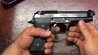 Beretta 92FS My SAO Trigger Bar Idea Works.