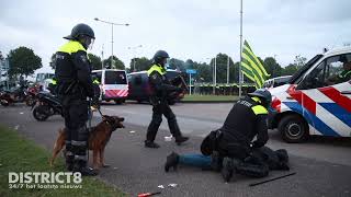 Flinke onrust na wedstrijd ADO tegen Excelsior Cars Jeans Stadion Den Haag