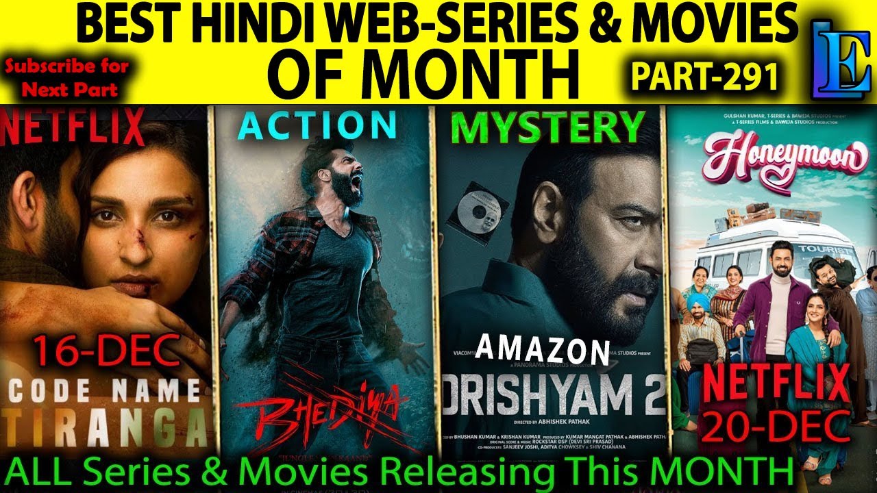 Top-17 OTT DHAMAKA DEC-JAN 2022 Upcoming Hindi Web-Series Movies OTT #Netflix#Amazon#SonyLiv#Disney+