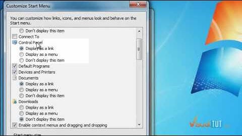 windows 7 basic - Show control panel item in start menu