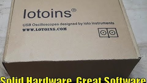 Loto OSCH02S USB Oscilloscope First Look