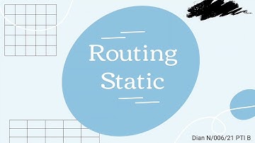 Routing Static