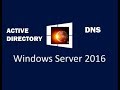 Установка и настройка DNS и Active Directory - Windows Server 2016