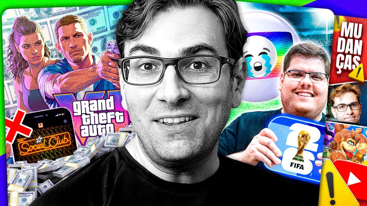 Cazé Bate Globo, Zelda no Cinema, YouTube faz Mudanças & Mais! | Ep. 80