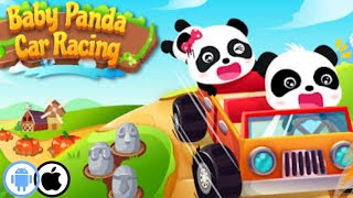 Baby Panda Corrida de Carros Desenho Animado Dublado Para Crianças Video infantil screenshot 1