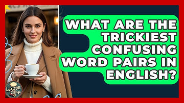 What Are The Trickiest Confusing Word Pairs In English? - Lexicon Lounge