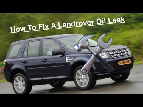 How To Fix A Land Rover Oil Leak Youtube