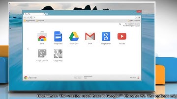 How to allow pop ups in Google™ Chrome on Windows® 8.1 PC