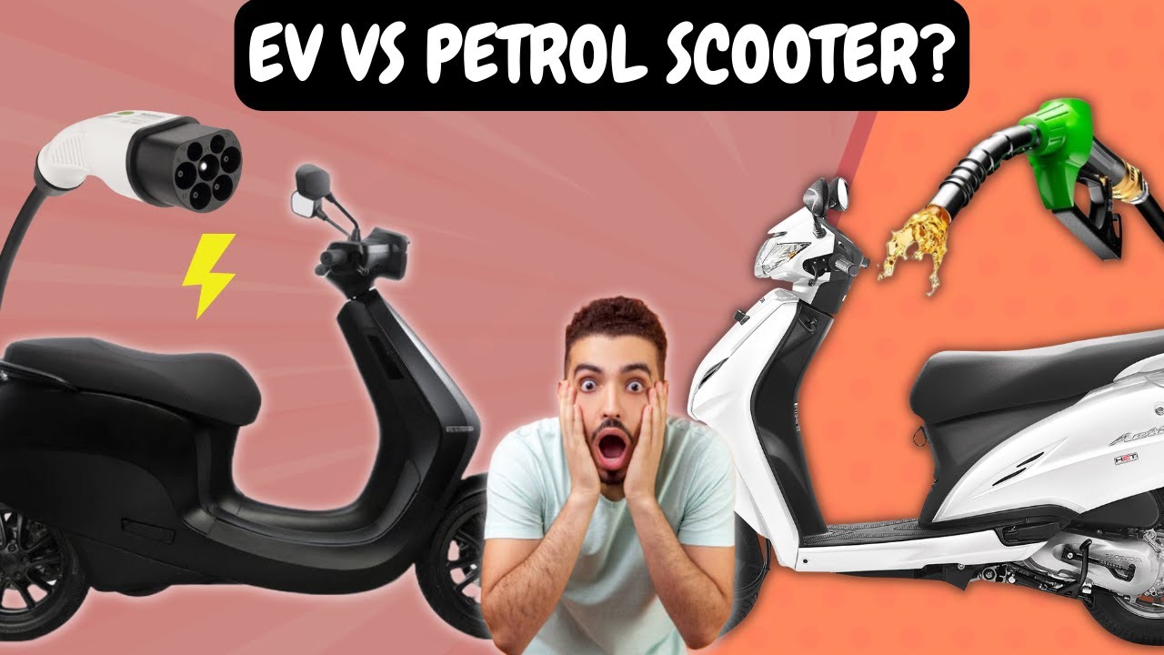 ELECTRIC SCOOTER VS PETROL SCOOTER😱 !! Govt. Analysis ! Which One is