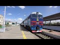 The China International train K3(#003) arrives at Ulan-Bator train station