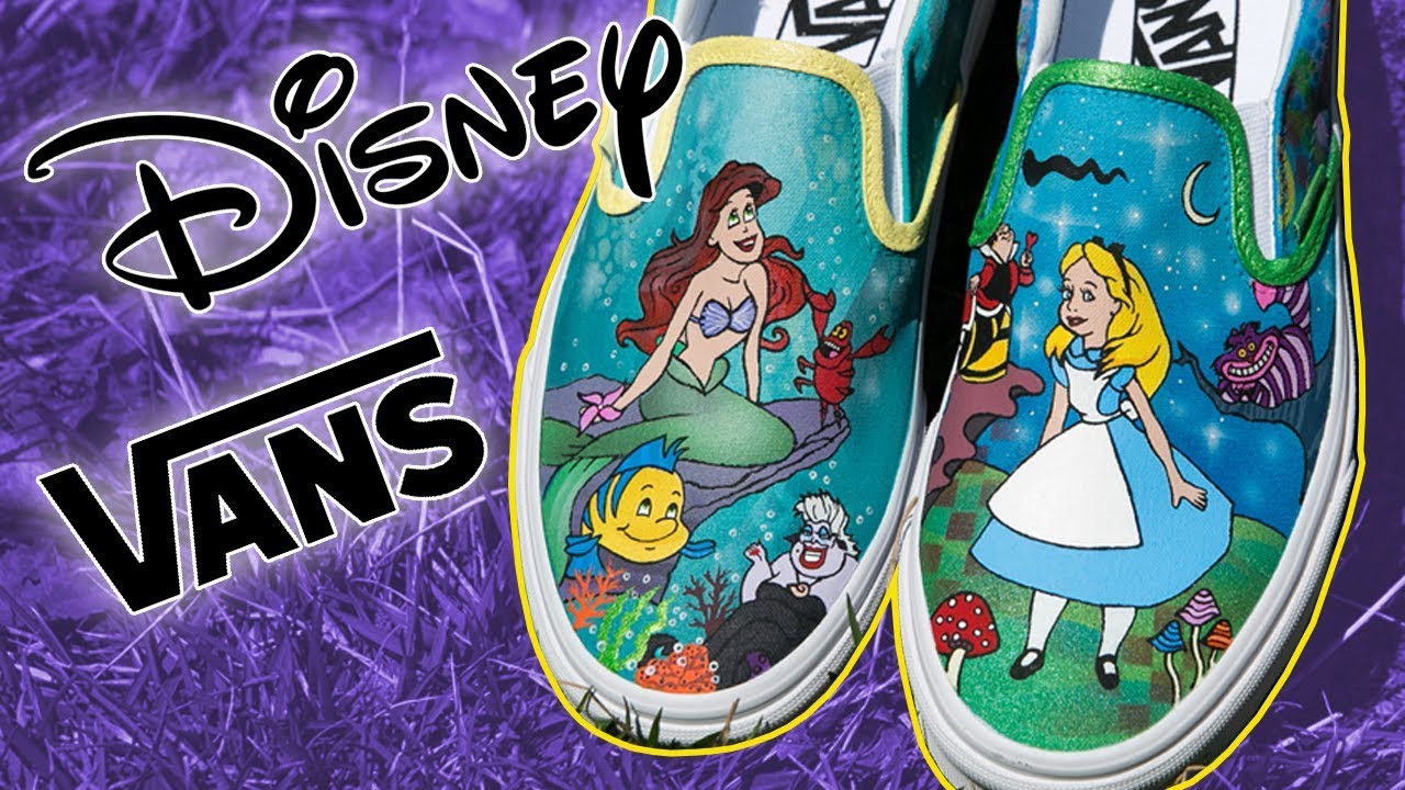 vans custom disney