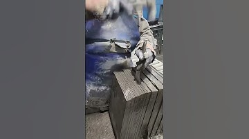 Stone Slab Hand-Cutting Process #Tools #Craftsmanship #DIY