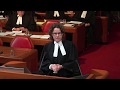 Pam MacEachern appearing before the Supreme Court of Canada