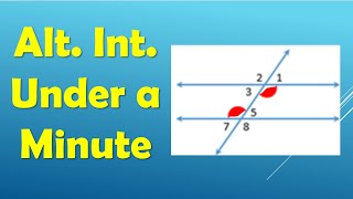 Celebrity How to Identify Alternate Interior Angles Fast (Parallel Lines) Net Worth