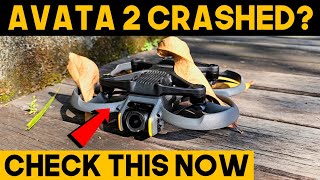 AVATA 2 Post Crash Checklist - Is It Broken?