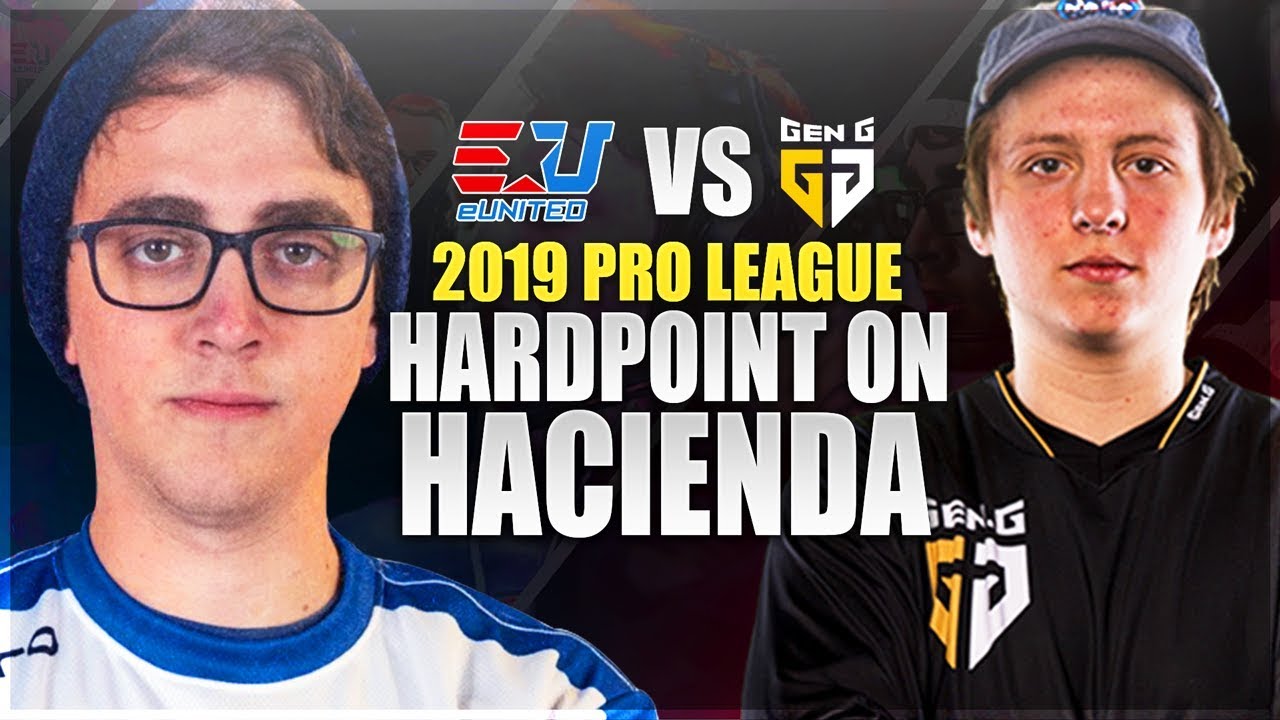 eUnited vs GenG - Hardpoint On Hacienda (CWL Pro League)