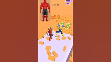 MASHUP HERO 3D GAMEPLAY WALKTHROUGH - Spider-Man | ANDROID IOS MOBILE | ALL LEVELS #viral #shorts