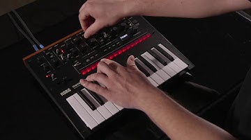 Korg monologue Video Overview Part 4  Sequencer, Microtunings, and User Scales