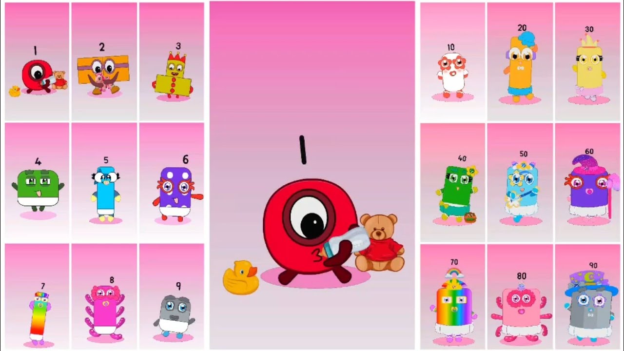 Incredibox Numberblocks 1 VS 100 | Compilation Incredibox #sprunki#numberblocks