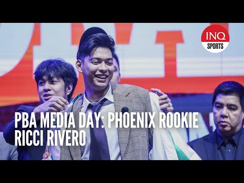 PBA Media Day: Phoenix rookie Ricci Rivero