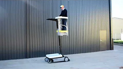 Used Crown WAV 50 84 work assist vehicle for sale. Crown electric stock picker.