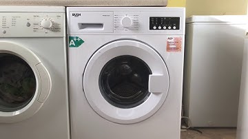 Bush WMNB712EW Washing Machine - Test Mode