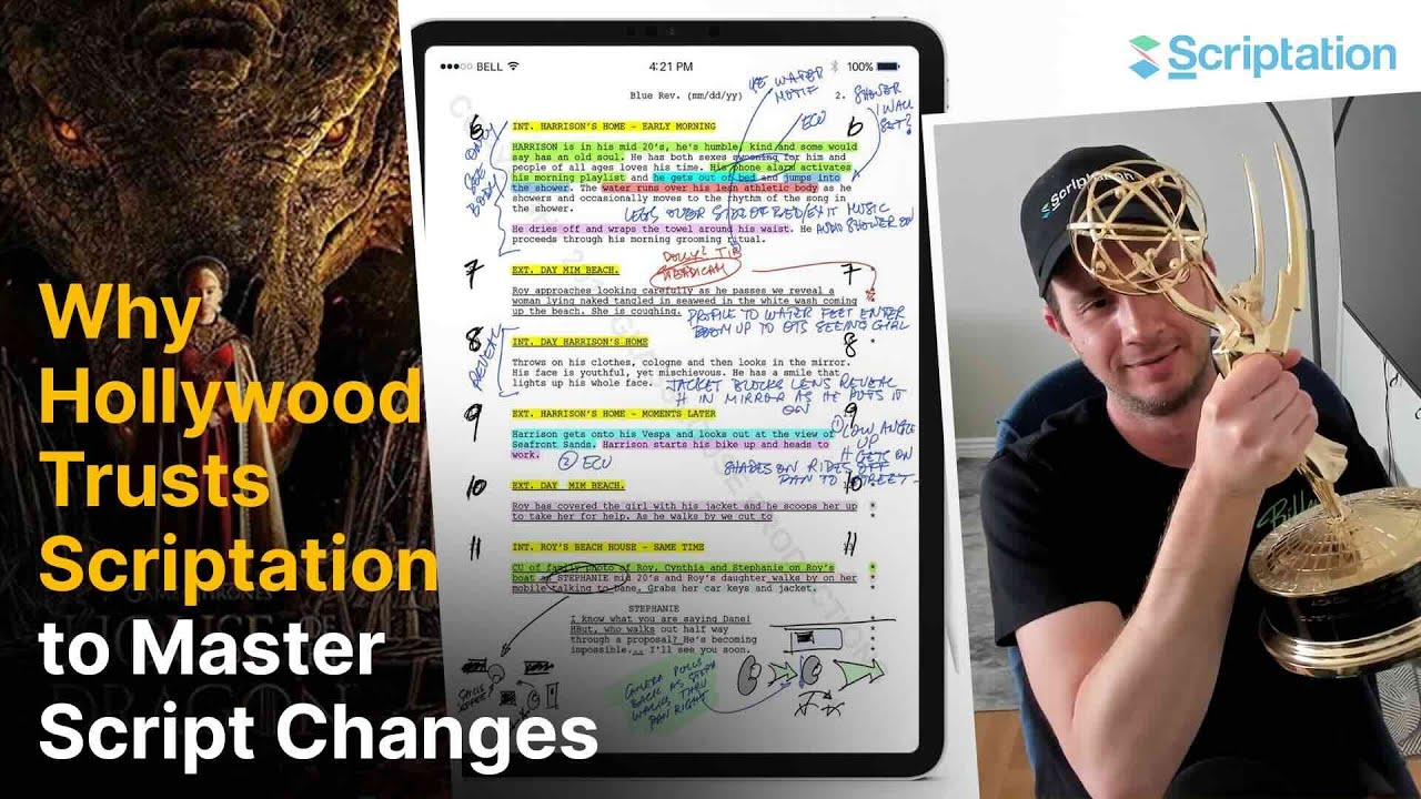 Revolutionizing Script Workflows: How Scriptation is Transforming Film & TV Productions