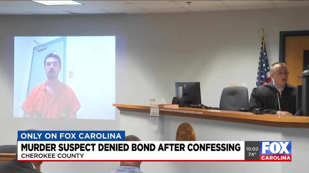 Officials: Murder suspect denied bond after confessing - YouTube