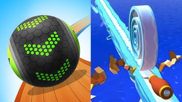 Going Balls Vs Spiral Roll Android iOS Mobile Gameplay Walkthrough