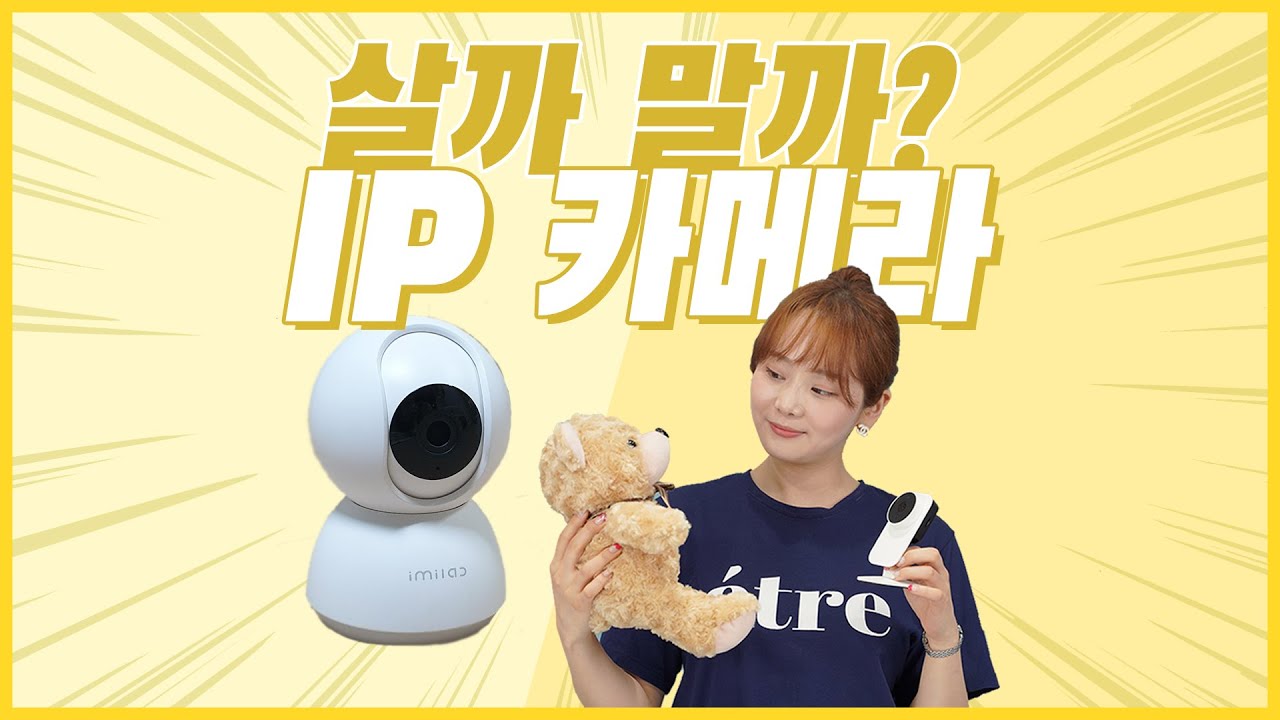 혼자 있는 우리집 댕댕이, 야옹이~ IP 카메라로 케어가 가능할까? [살까?말까?]