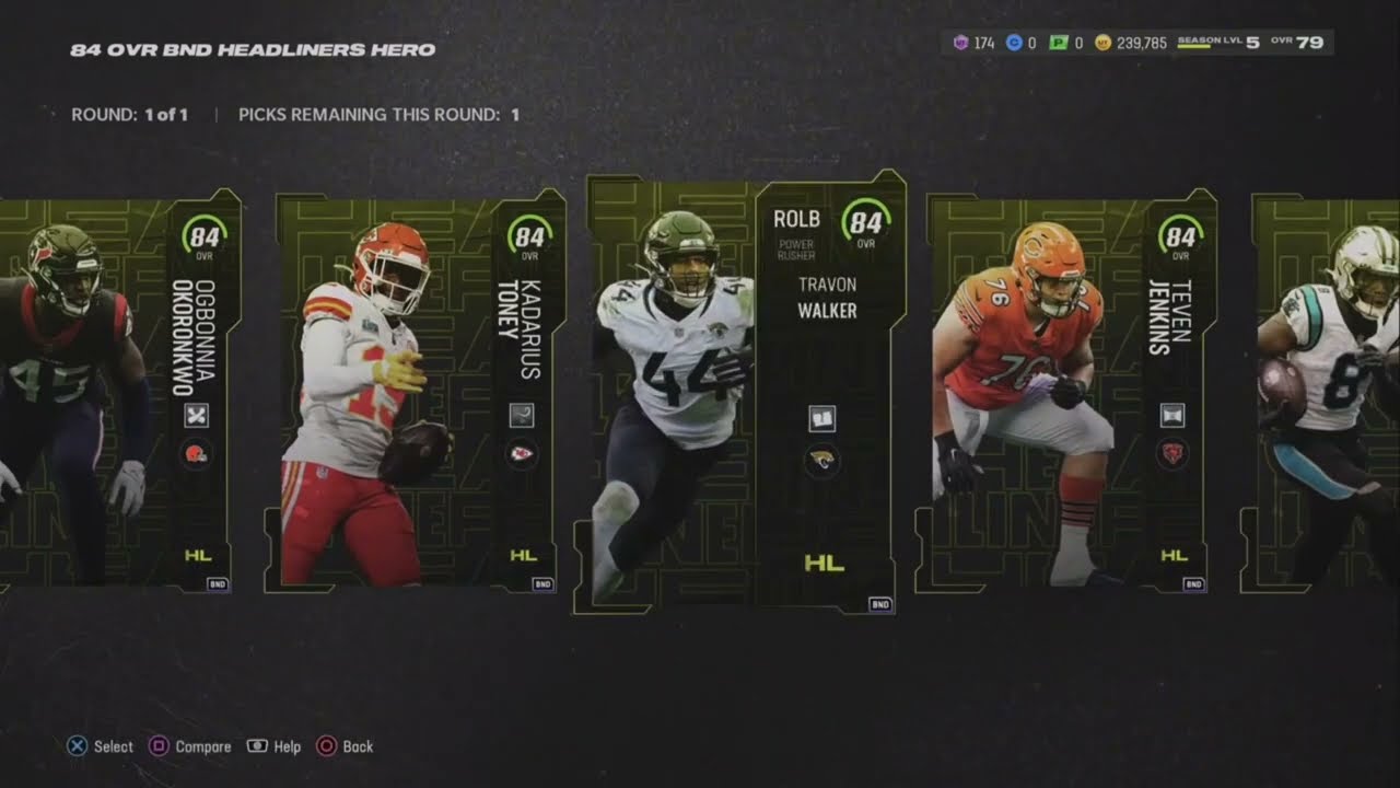 MADDEN24 FREE 84 OVR HEADLINER HERO PACK