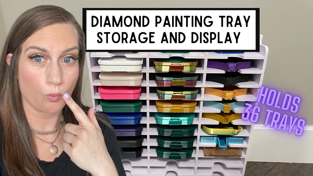 Diamond Painting Accessories Trays Organizer Art Supplies Diamond