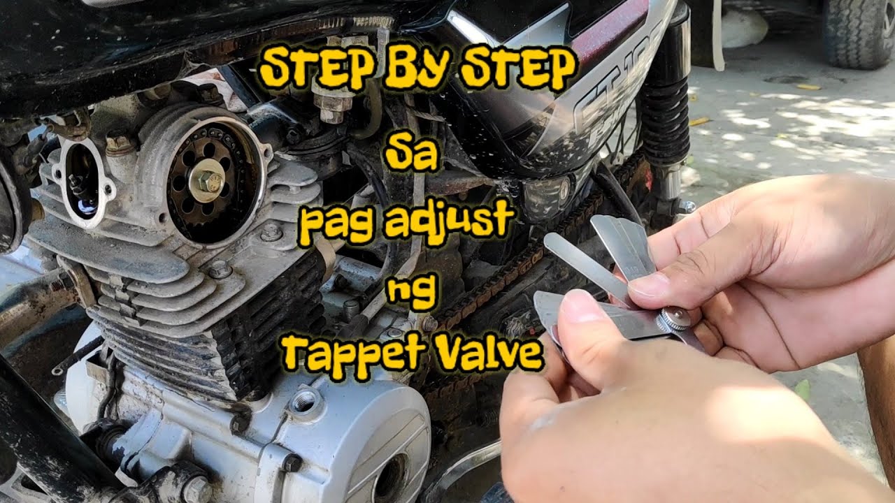 Step by Step sa pag tune up ng Ct100 | DIY sa pag adjust ng tappet valve