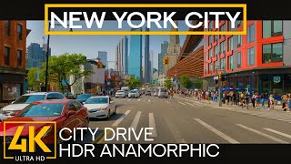 NYC Streets from Flatbush Ave, Brooklyn to Greenwich Village, Manhattan  4K HDR City Drive Video