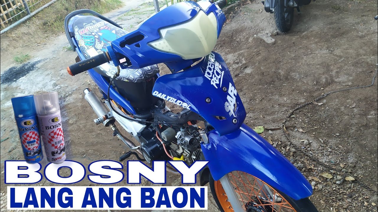 REPAINTING MOTORCYCLE FAIRINGS PAANO MAGPINTURA NG FAIRINGS NG MOTOR