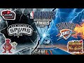 NBA Playoffs Spurs Vs Thunder West Conference Final Game 1 NBA2k26 Simulation Game