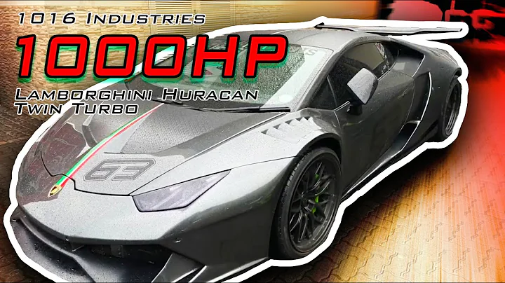 Lamborghini Huracan Twin Turbo 1000HP