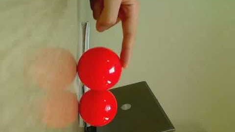 opencv houghcircle test with two ball in the webcam