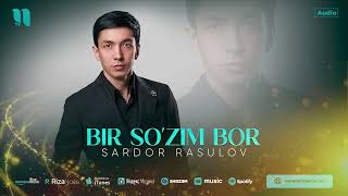 Sardor Rasulov - Bir Sozim Bor Audio 2026