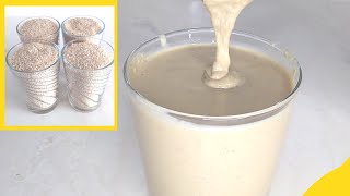 HOW TO MAKE TAHINI ⭐ Making tahini at home using only sesame seeds 100% sesame 😍